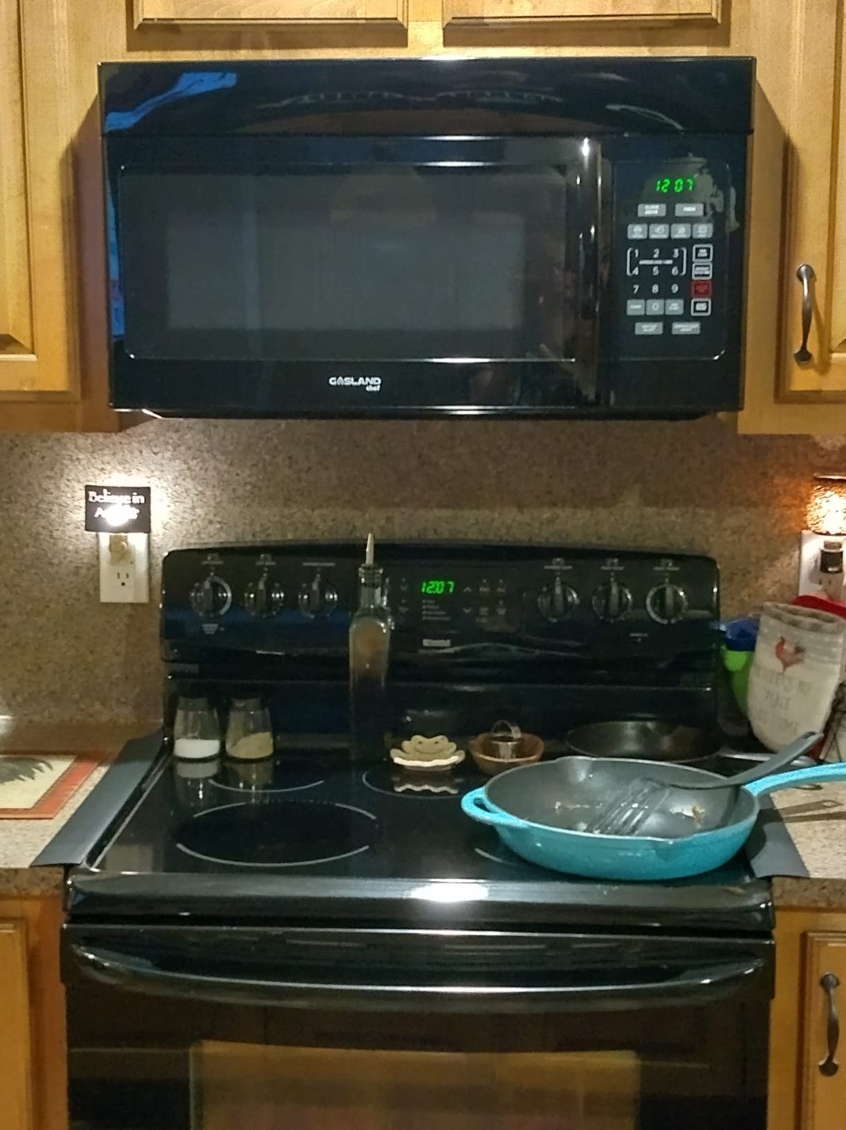GASLAND 30 Inch Over the Range Microwave, 1.9 Cu. Ft., 2-Stage Cooking customer photo 1