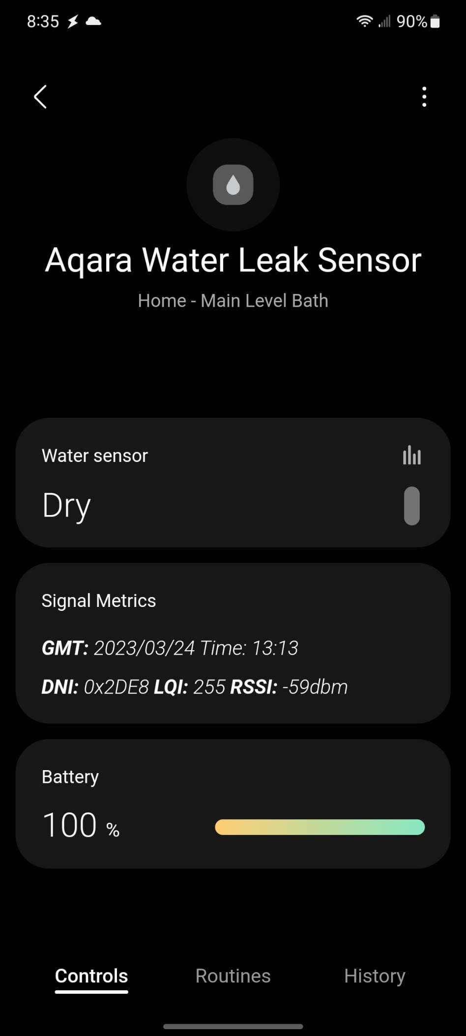 Aqara Water Leak Sensor 3 Pack, Zigbee Water Leak Detector for Alarm System customer photo 2