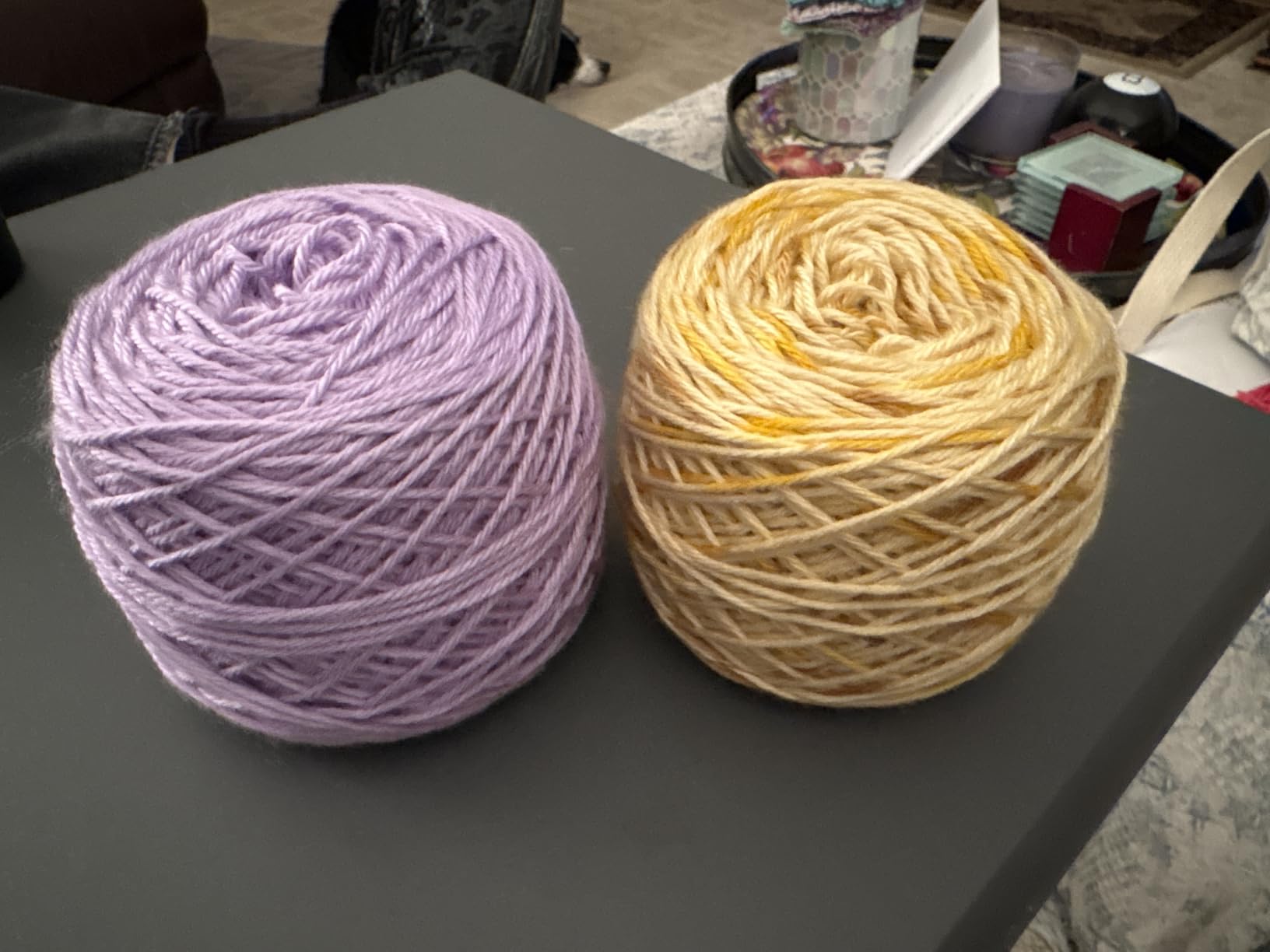 Knit Picks Yarn Ball Winder for Knitting and Crocheting (Purple) | Manual ball winder that winds up to 100g or 3.5 ounces of yarn into a cake customer photo 1
