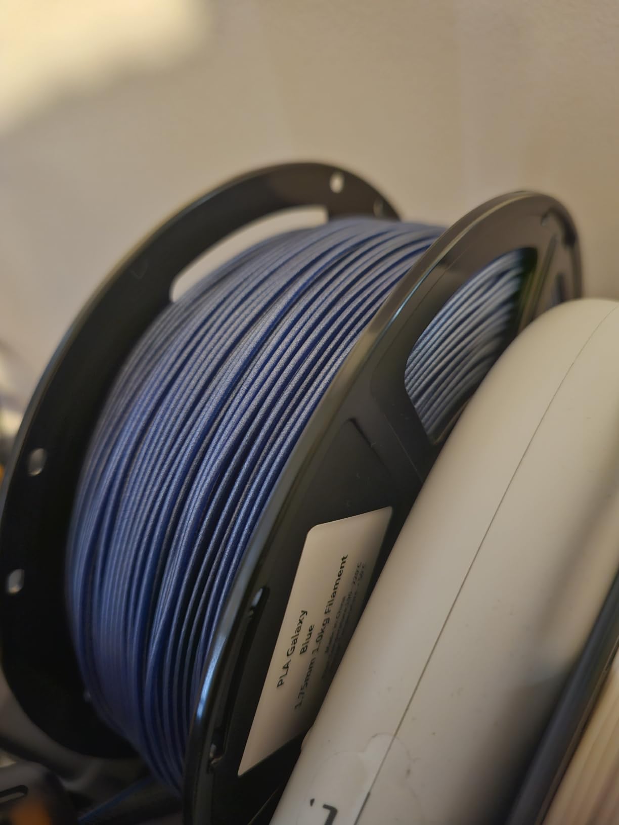 FLASHFORGE PLA Filament 1.75mm +/- 0.02mm Burnt Titanium, Color Changeable 3D Printer Filament 1kg (2.2lbs), Chameleon Changing Colors with Light, Perfectly Hide The Layer Line customer photo 1