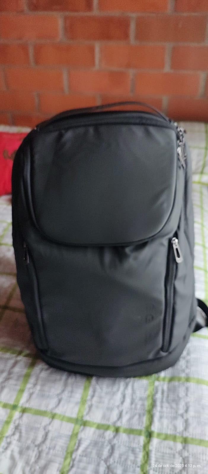 BANGE Business Smart Backpack Waterproof fit 15.6 Inch Laptop Backpack with USB Charging Port,Travel Durable Backpack customer photo 2