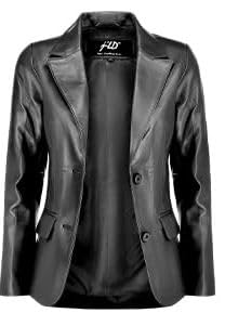 Jild Classic Style Leather Blazer Women - Casual Coat Leather Jacket Women customer photo 1