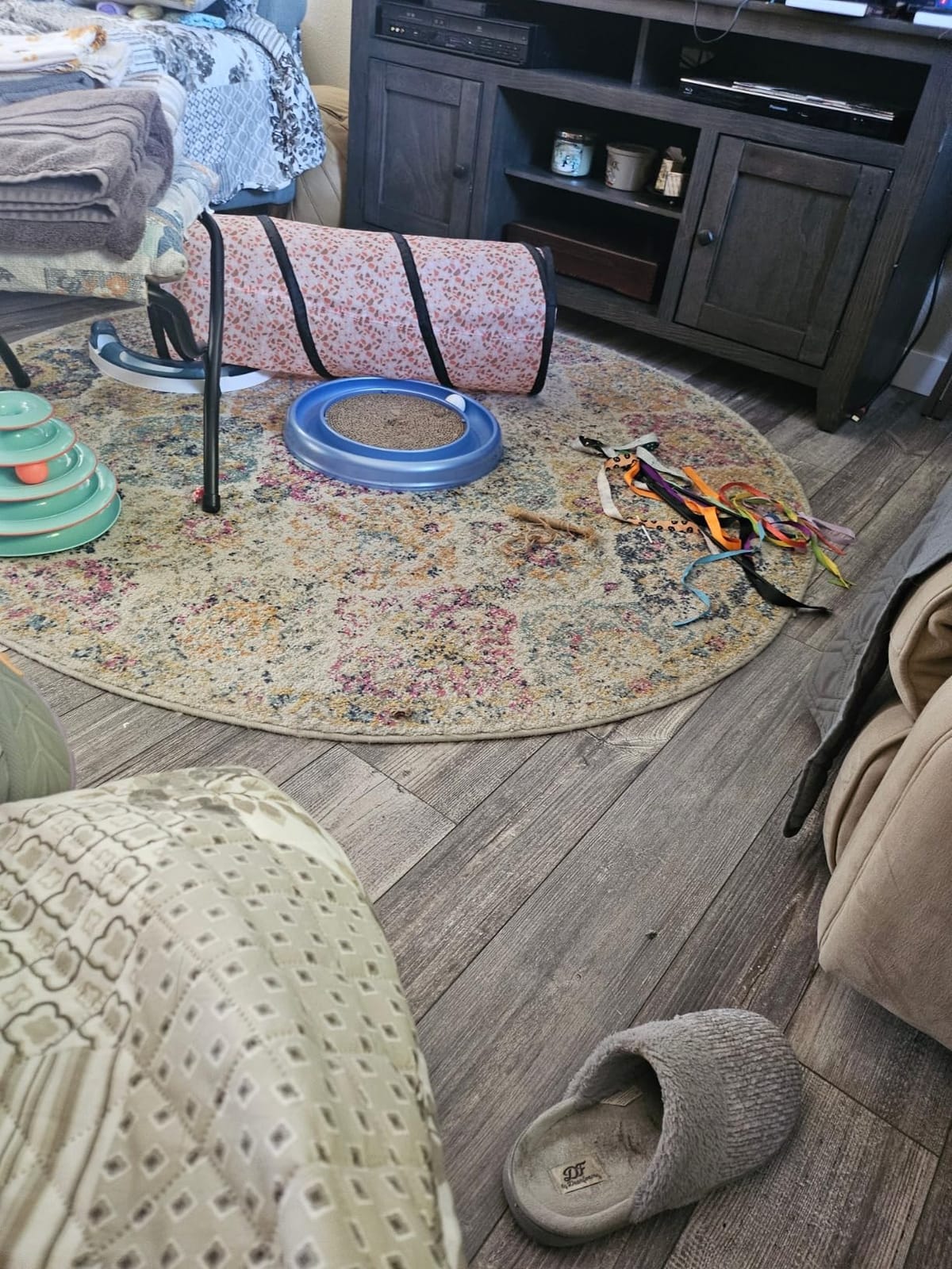 BAGAIL Non-Slip Rug Pad Gripper 9x12 ft for Area Rugs and Hardwood Floors customer photo 1