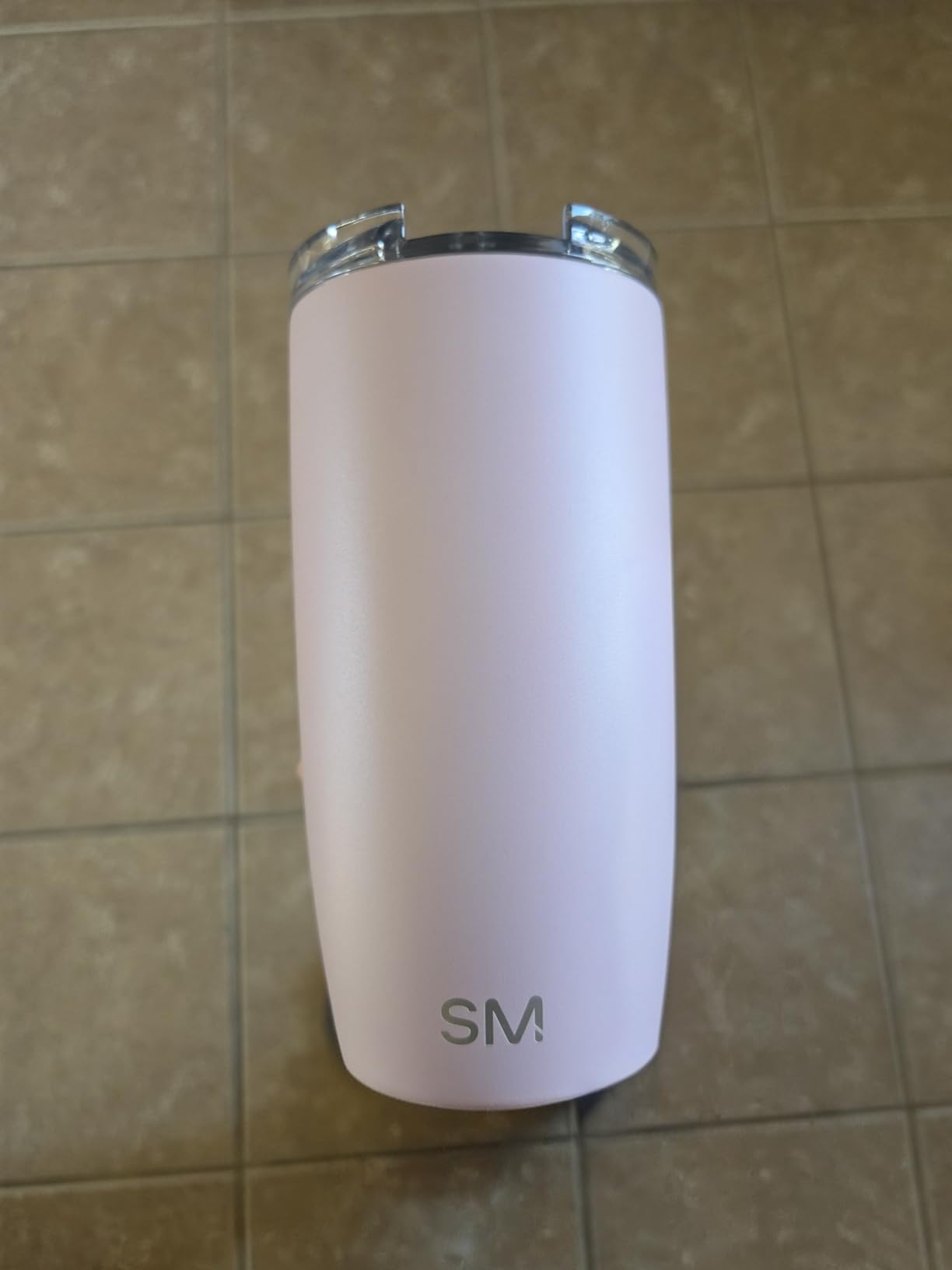 Simple Modern Travel Coffee Mug with Lid | 16oz | Beige customer photo 2
