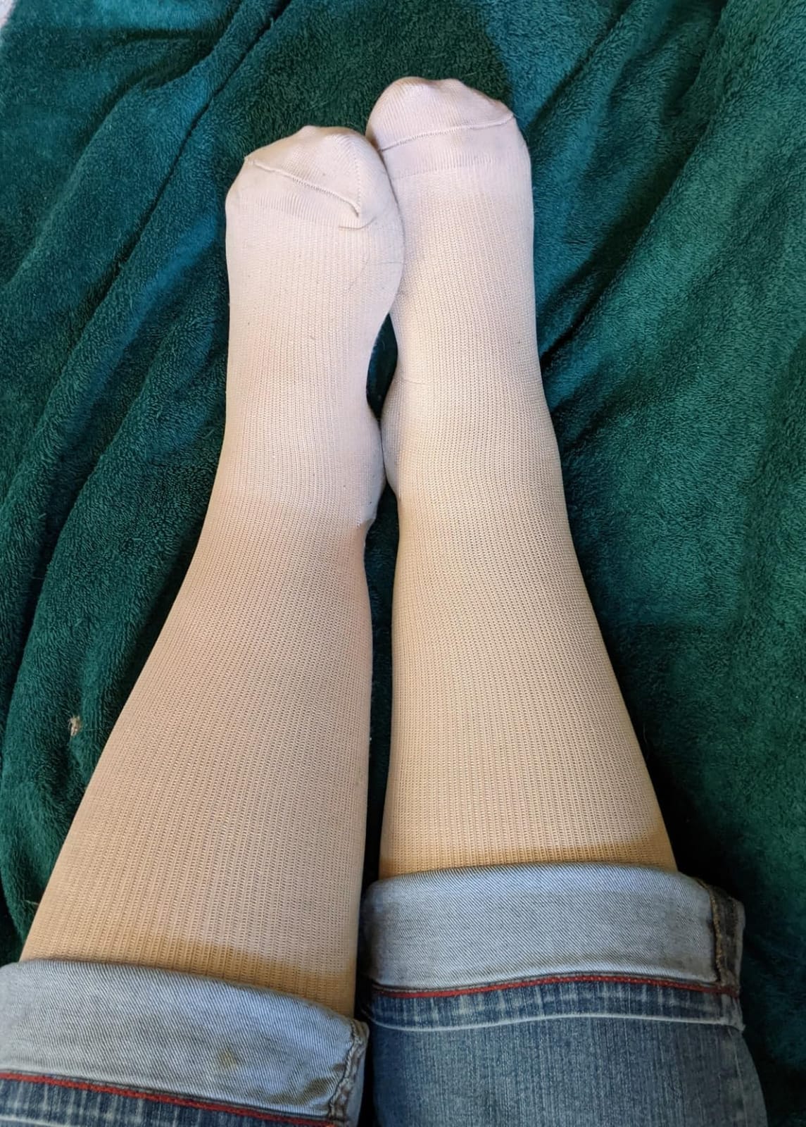 8 Pairs Compression Socks for Men & Women 20-30 mmHg Knee High Nurse Pregnant Running Medical and Travel Athletic customer photo 1