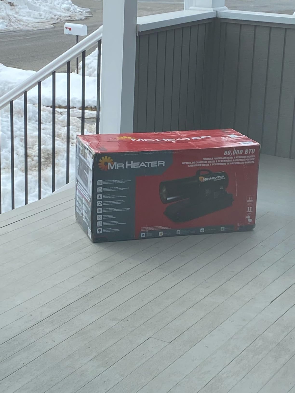 Mr. Heater 80,000 BTU Forced Air Kerosene Heater customer photo 2