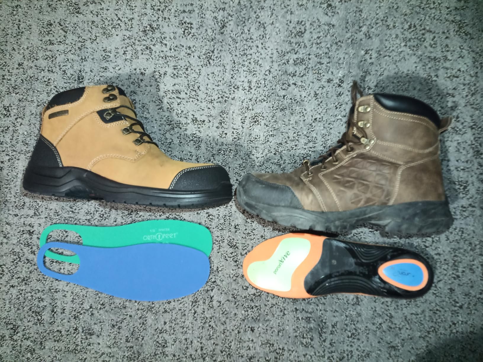 Orthofeet Granite Orthopedic Men's Work Boots customer photo 2