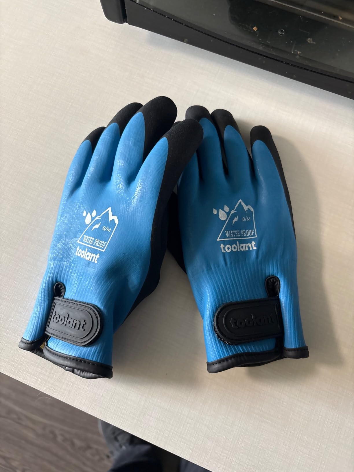 toolant 100% Waterproof Winter Work Gloves, Thermal Insulation with Grip customer photo 2
