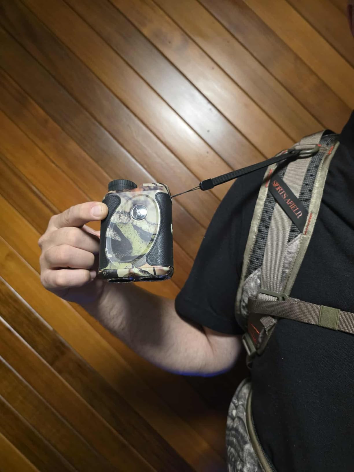 WOSPORTS Hunting Rangefinder, 800/1200 Yards Laser Range Finder with Scanning, Angle, Height, Horizontal Distance customer photo 2