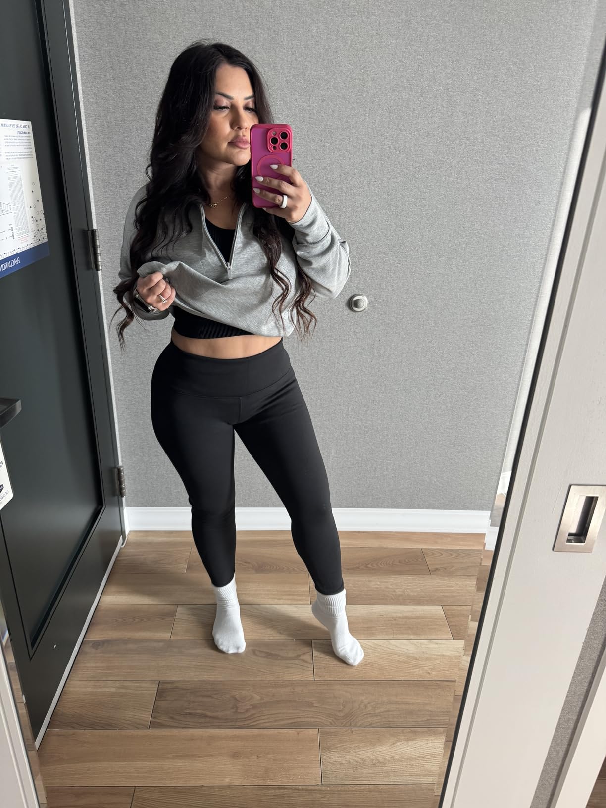 CAMPSNAIL Fleece Lined Leggings Women - Thick Winter Thermal Warm Pants customer photo 2