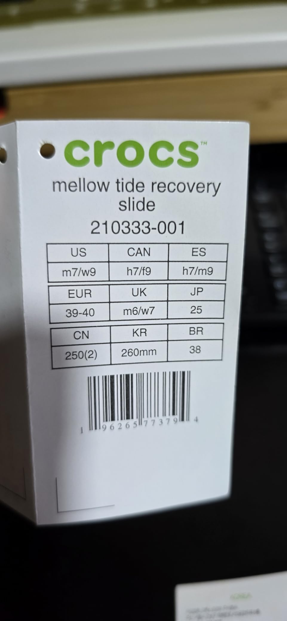 Crocs Unisex Adult Mellow Recovery Slides customer photo 1