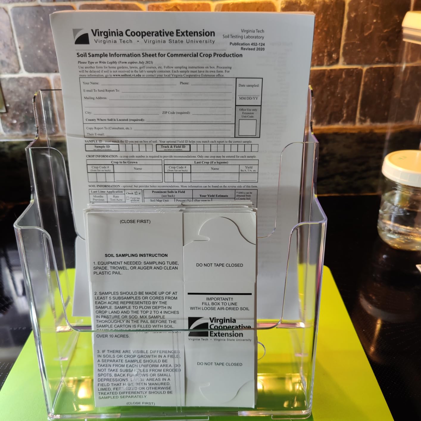 FUCDTEFC Acrylic Brochure Holder 8.5x11, Clear 3 Tier Magazine Holder Brochure Display Stand with Removable Divider for 4 x9 Inch Literature Pamphlet Flyer Holder for Wall Mount or Countertop customer photo 2