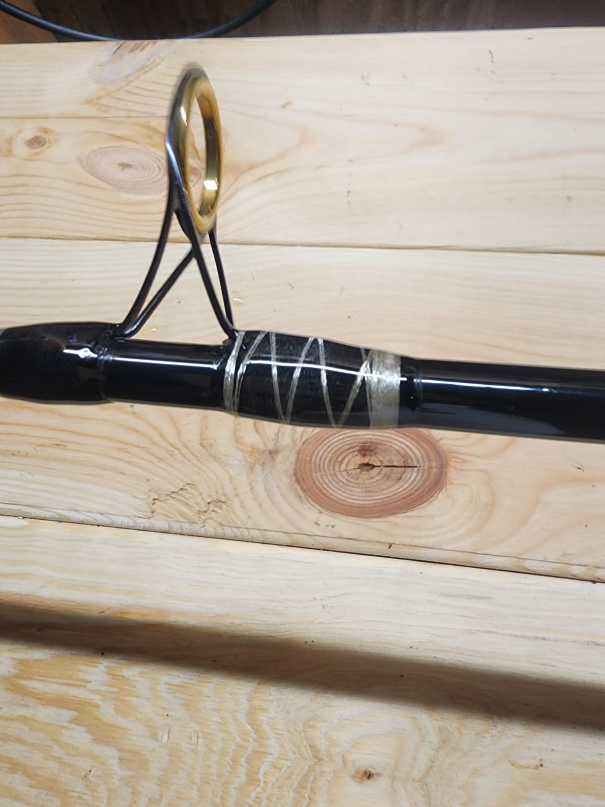OJYDOIIIY Fishing Rod Repair Kit with Epoxy Glue, Wrapping Thread, Clipper, and Masking Tape customer photo 2