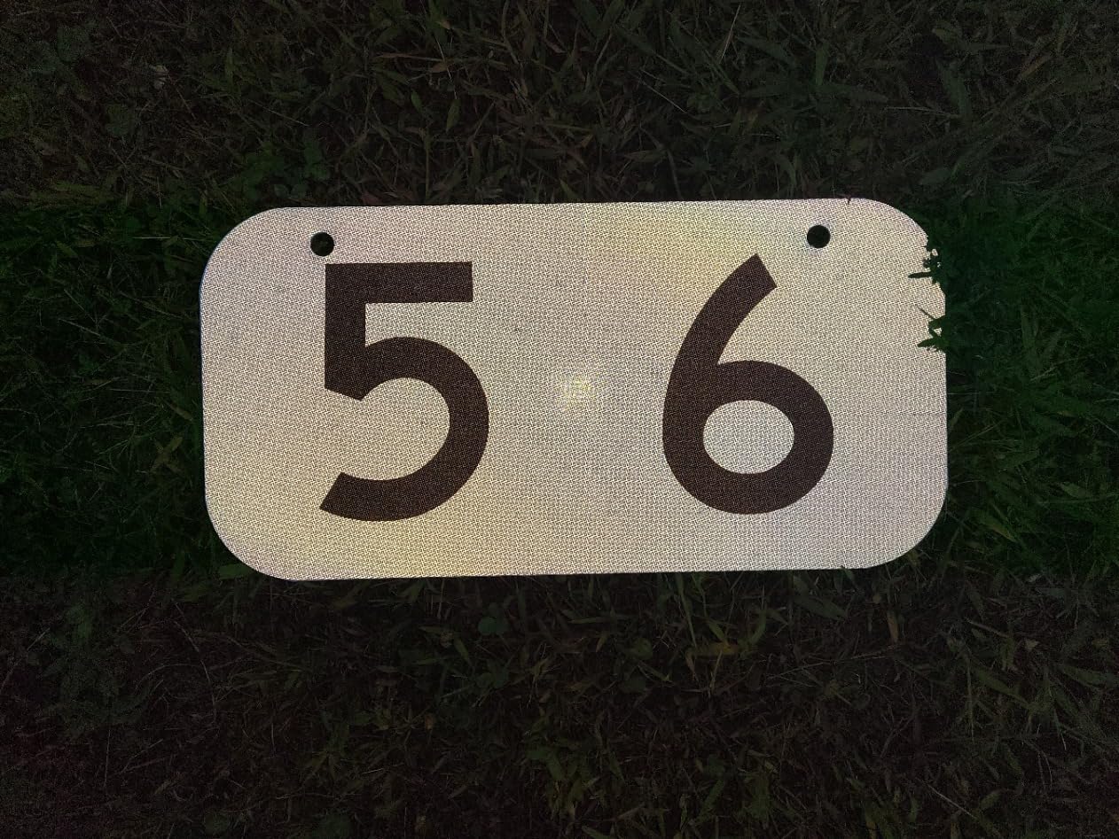 911 Address Sign, Custom Emergency Horizontal MailBox Reflective Sign, Ideal For Driveway, House and Multi Unit Buildings, 6x18 Inches, 3M EGP Reflective .063 Aluminum, Fade Resistant, Made in USA customer photo 1