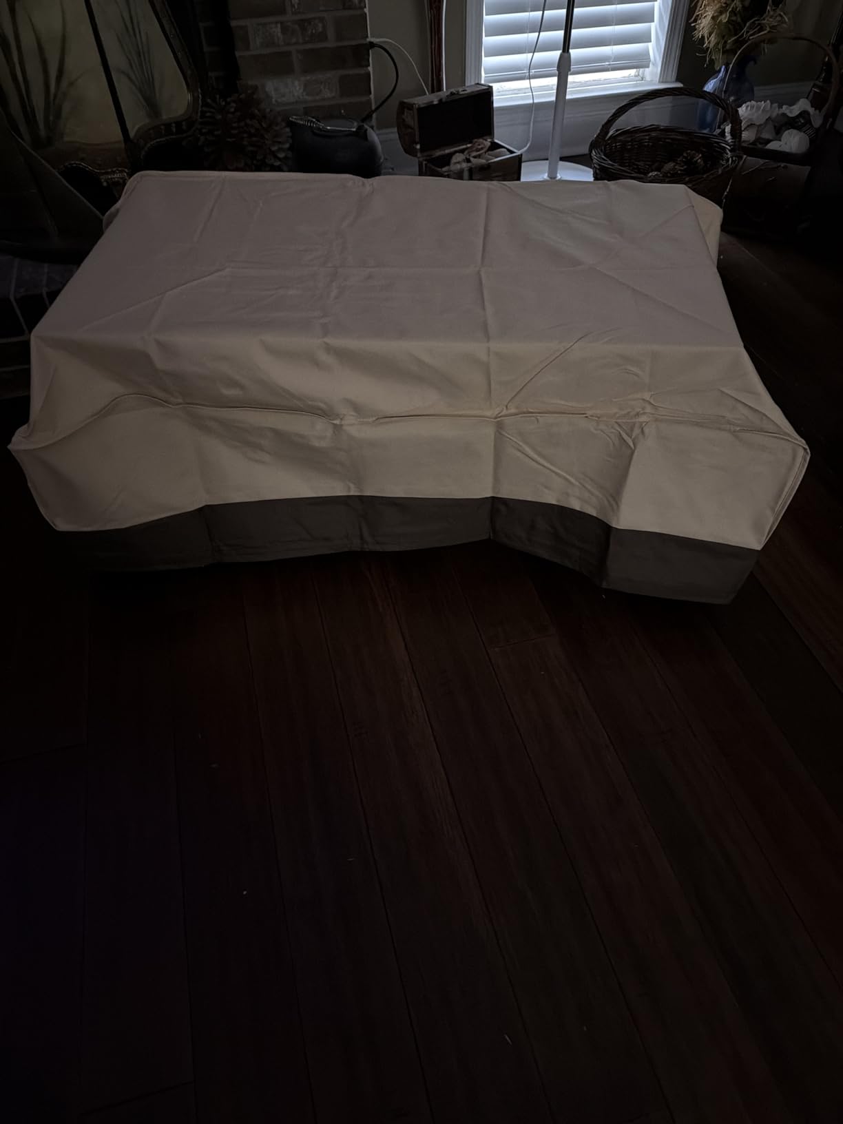 loriano Patio Furniture Cover Set Waterproof 4 Piece Grey customer photo 2