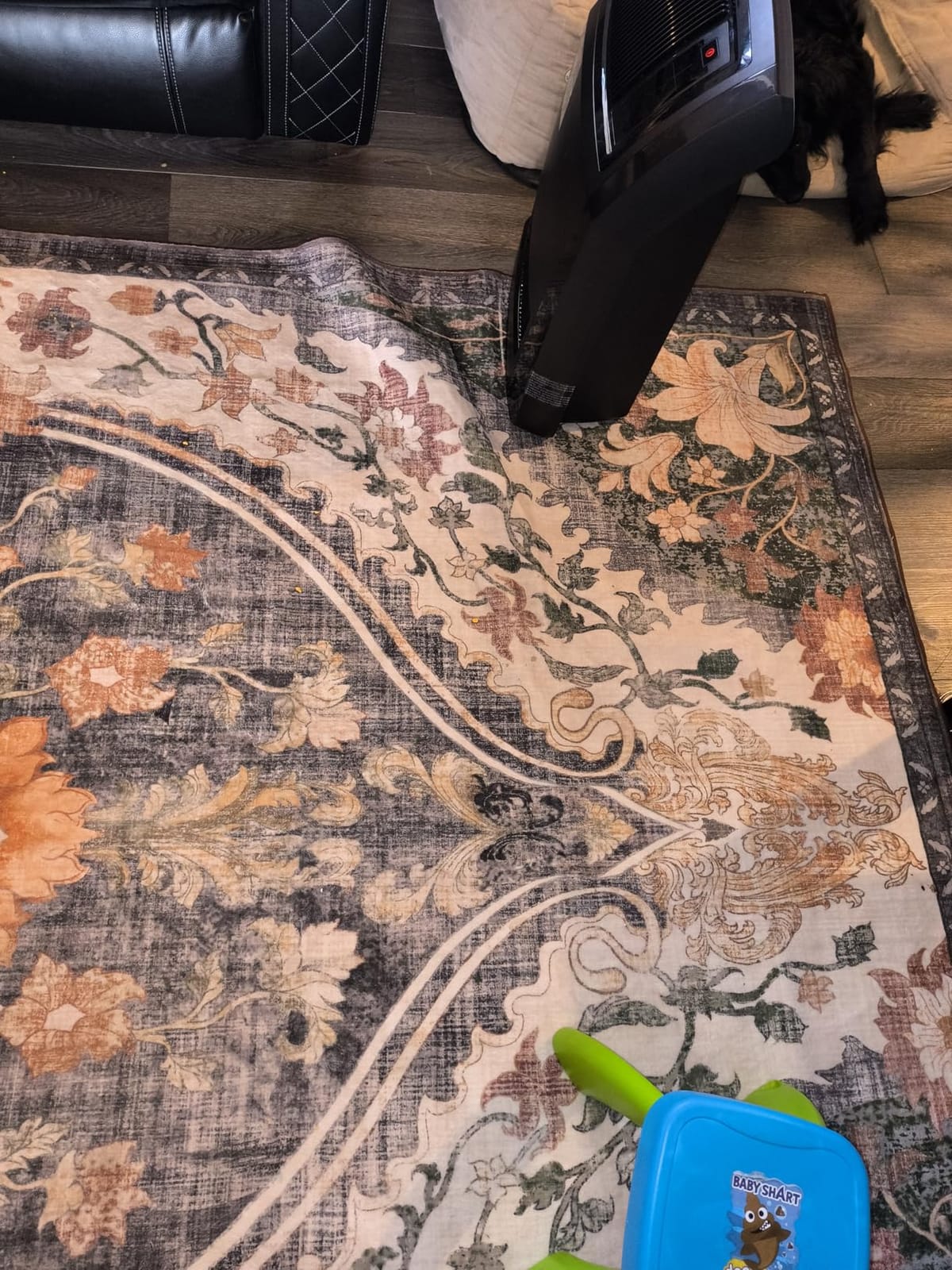 DELLUNA Non-Slip Area Rug Pad 4'x6', 3/8
