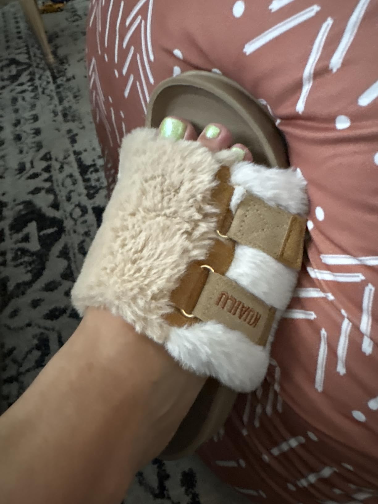 KuaiLu Women's Orthotic Arch Support Slippers customer photo 1