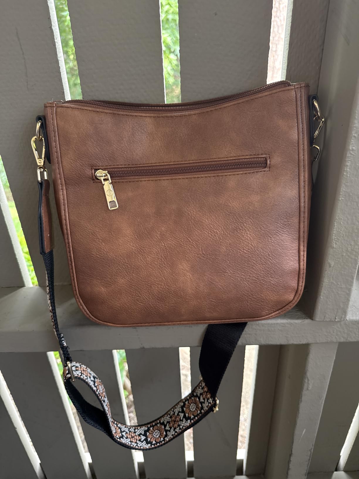 BOSTANTEN Crossbody Bags for Women Vegan Leather Purse Wide Shoulder Strap customer photo 1