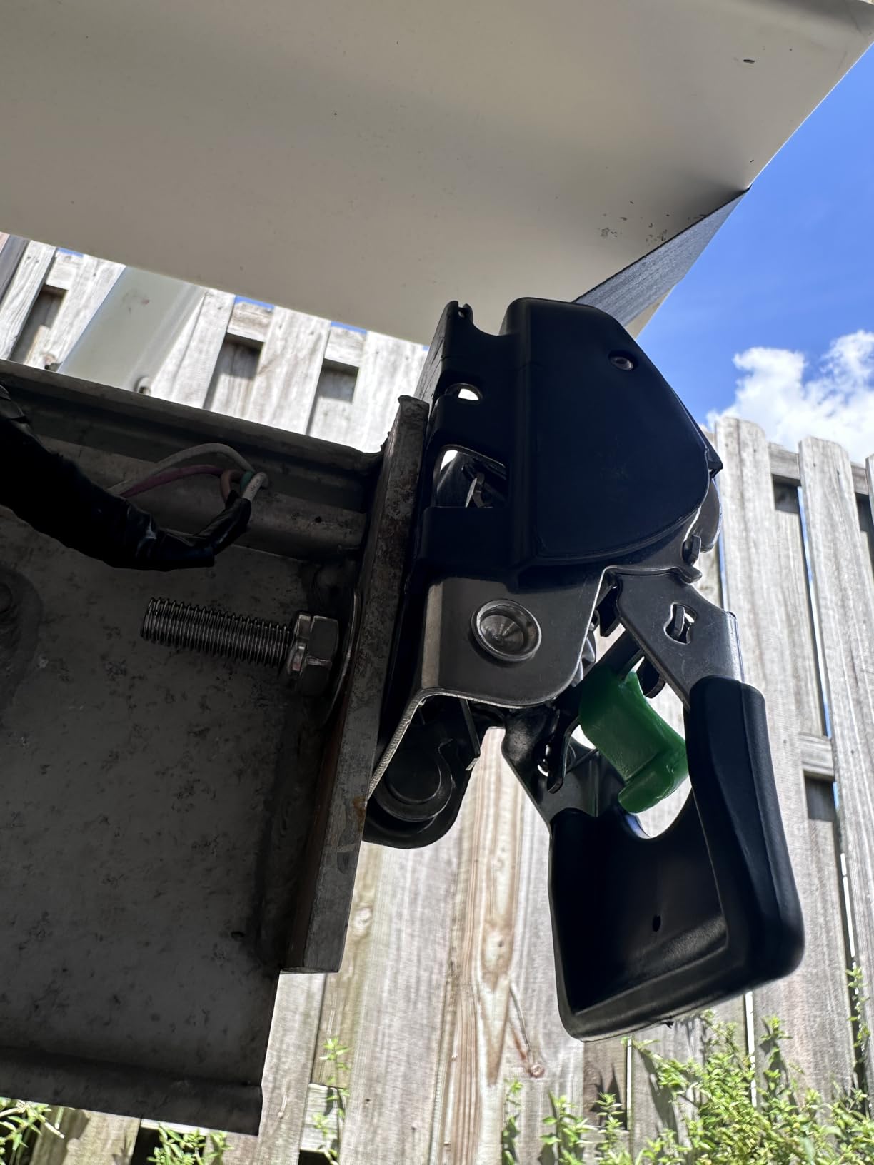 Rhino USA Retractable Boat Transom Straps (2-Pack) - Saltwater Compatible | 2in x 43in Trailer Mount Straps for Boat, Jet Ski. Durable Powder Coated Steel, Retractable Design, Rust-Resistant. customer photo 2