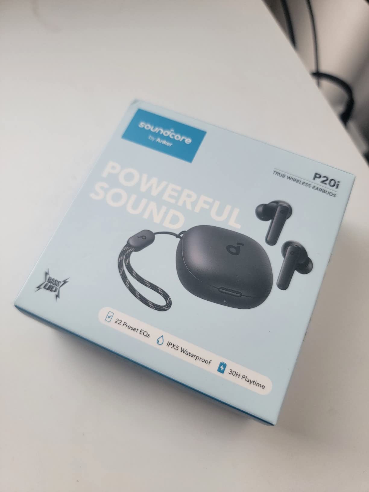 Soundcore by Anker P20i True Wireless Earbuds, with Big Bass, 30H Playtime customer photo 2