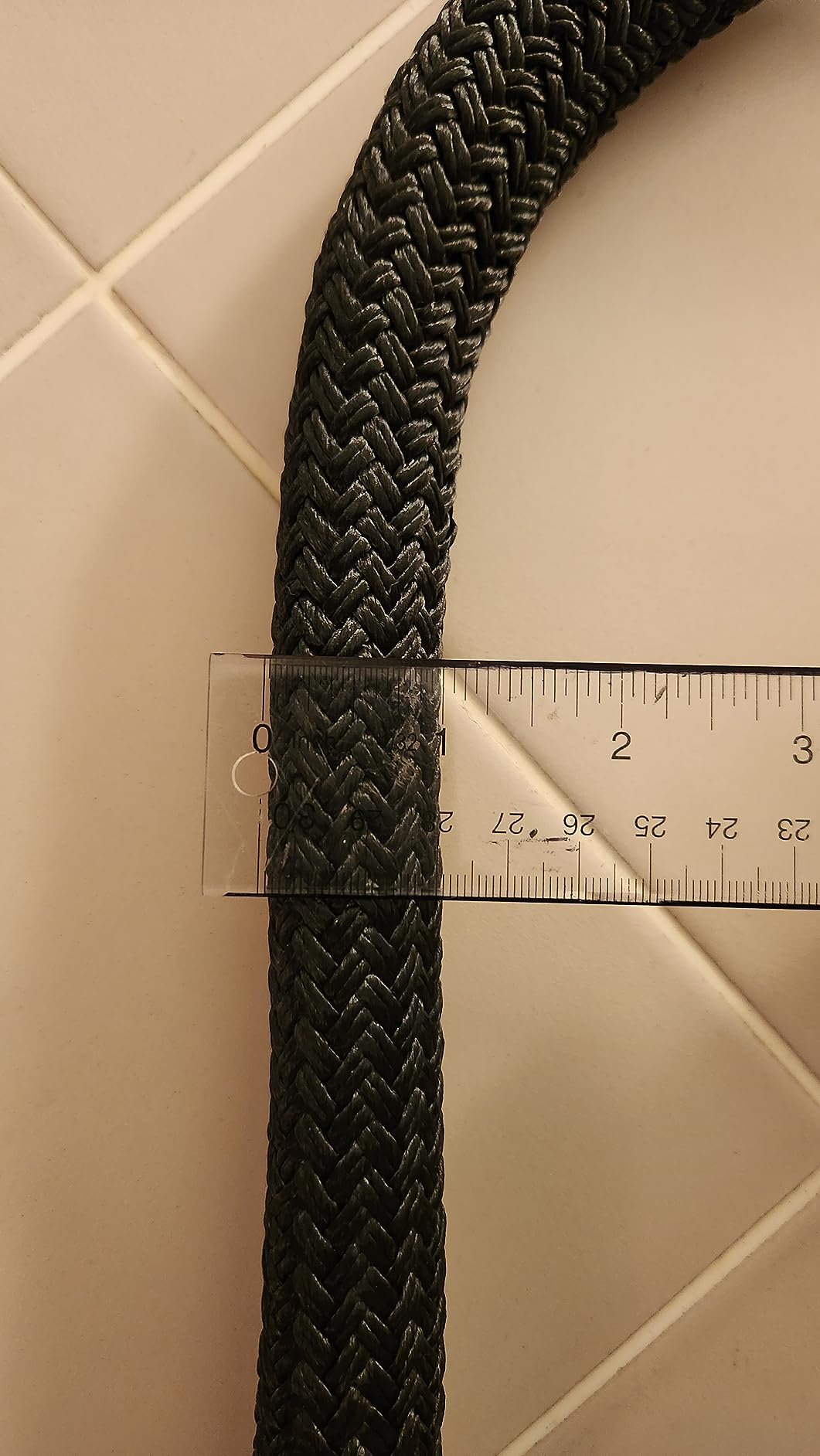 TYT Kinetic Recovery Rope,(1in x 30ft Black) 48,500lbs Snatch Strap, Heavy Duty Stretch Nylon Towing Ropes with 2pcs Soft Shackles for Offroad Vehicle,Jeep,SUV,ATV,UTV,Tractor Elastic Ropes Kit customer photo 2
