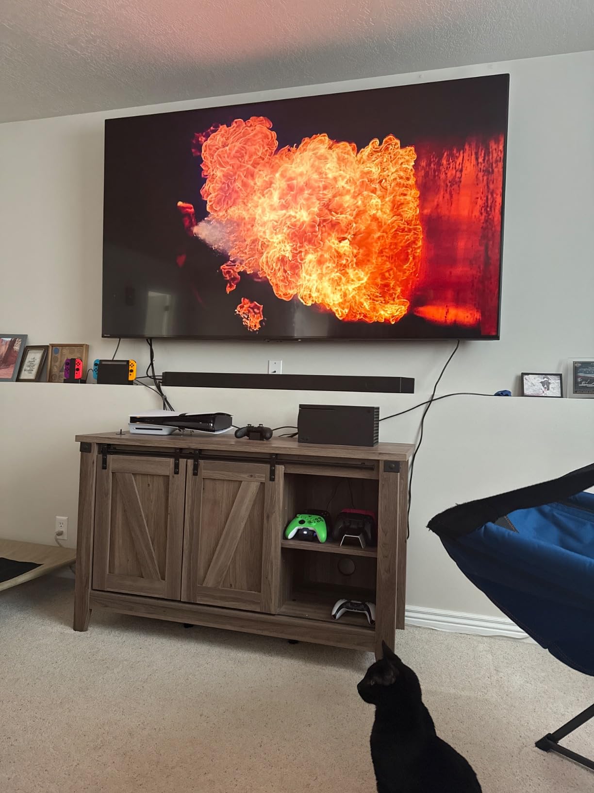 Samsung HW-Q990C 11.1.4ch Soundbar w/Wireless Dolby Audio, Rear Speakers Included w/Q-Symphony, SpaceFit Sound Pro, Adaptive Sound, Game Mode Pro, Airplay 2, AVA, Alexa Built-in customer photo 1