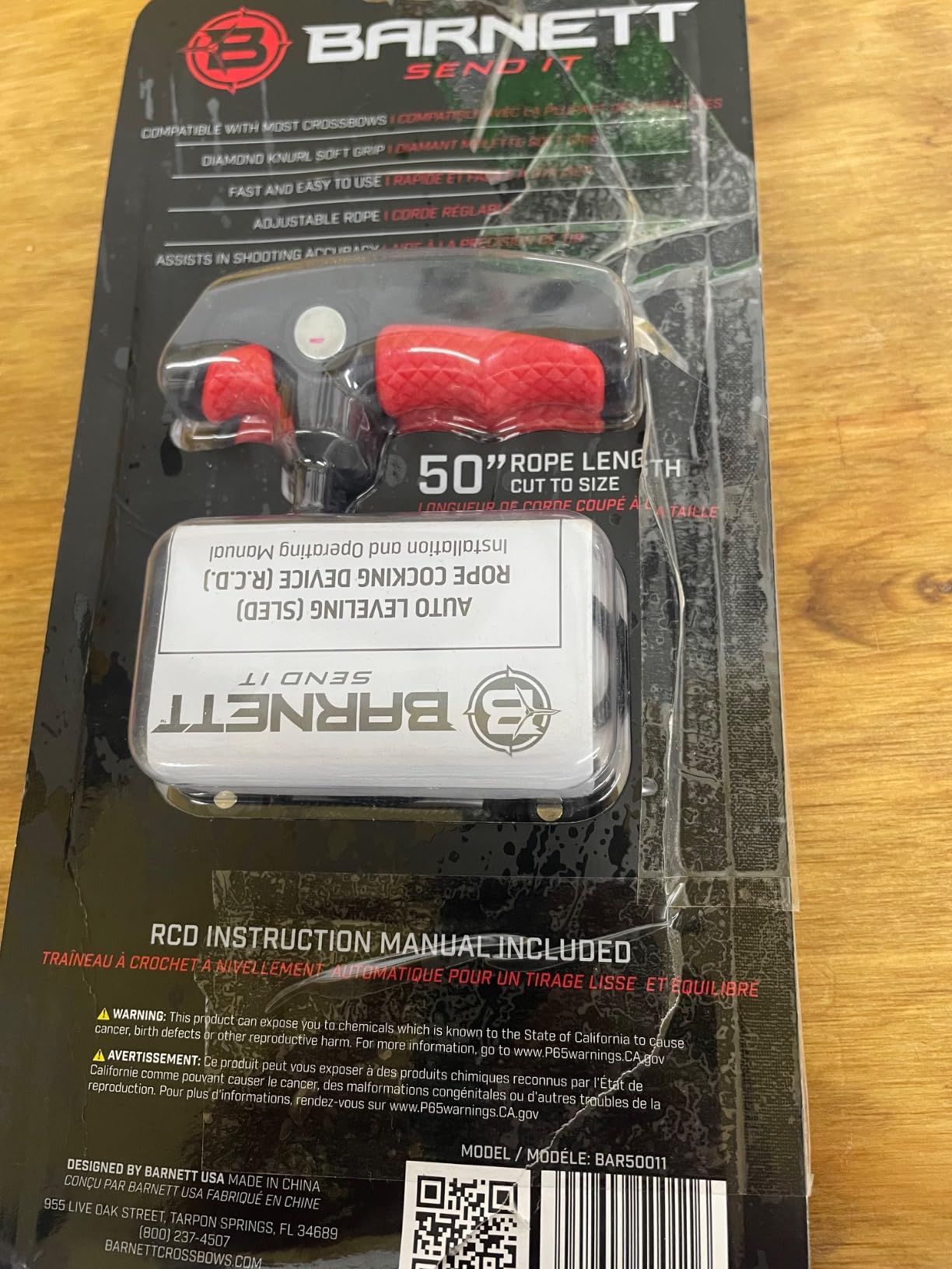 Barnett Premium Rope Cocking Device for Crossbow, Ambidextrous, Easy Installation RCD, Reduces Cocking Tension Up to 50%, Sled Style customer photo 2