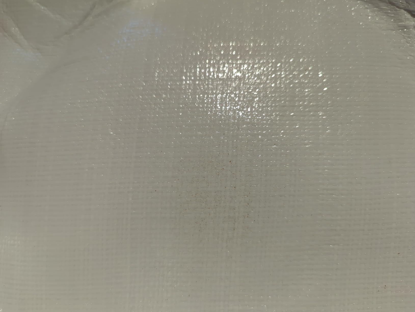 Whitecap - Woven Vapor Barrier - 20 Mil (12' x 100'), Thick Plastic sheeting, Drop Cloth Moisture Barrier Covering for Crawl Space Encapsulation, Life-Time Warranty customer photo 1