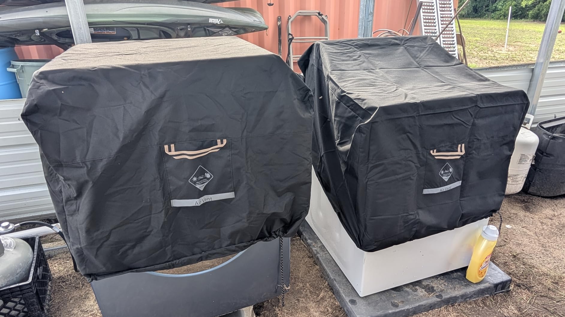 QH.HOME Fire Pit Cover Square 32