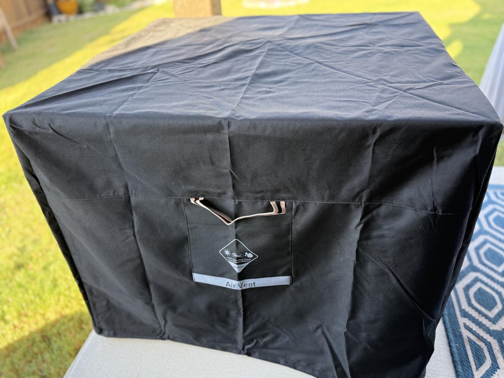 QH.HOME Fire Pit Cover Square 32