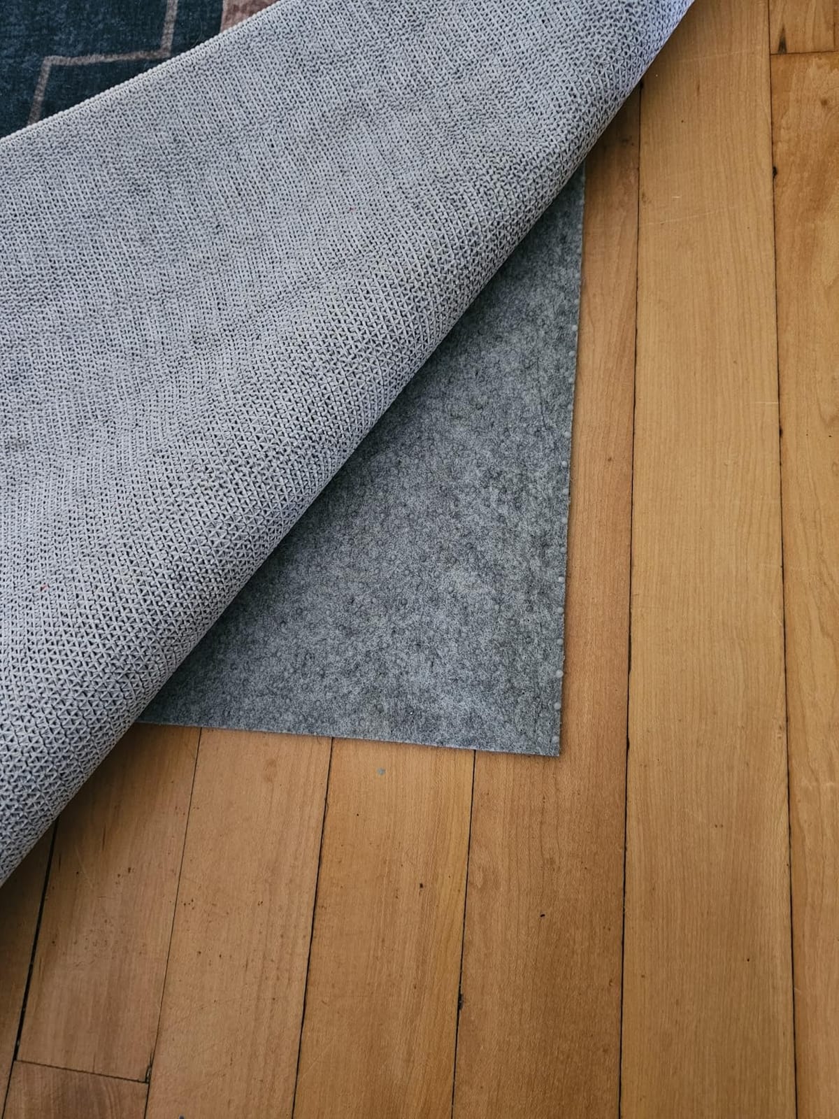 RESARE 9x12 Non Slip Felt Rug Pad for Hardwood Floors, 1/4 Area Rug Gripper customer photo 2