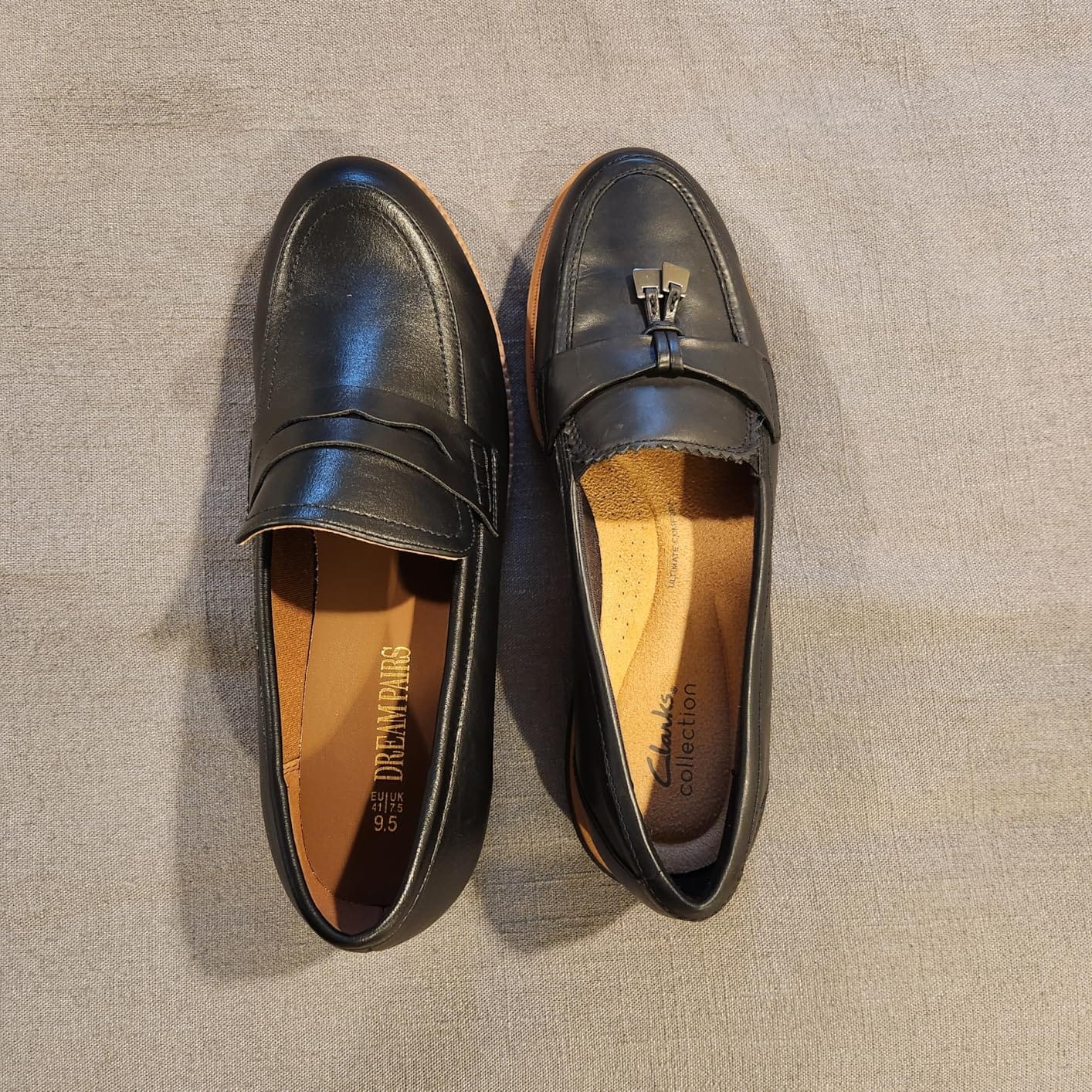 DREAM PAIRS Women's Penny Chunky Loafers Work Shoes customer photo 2
