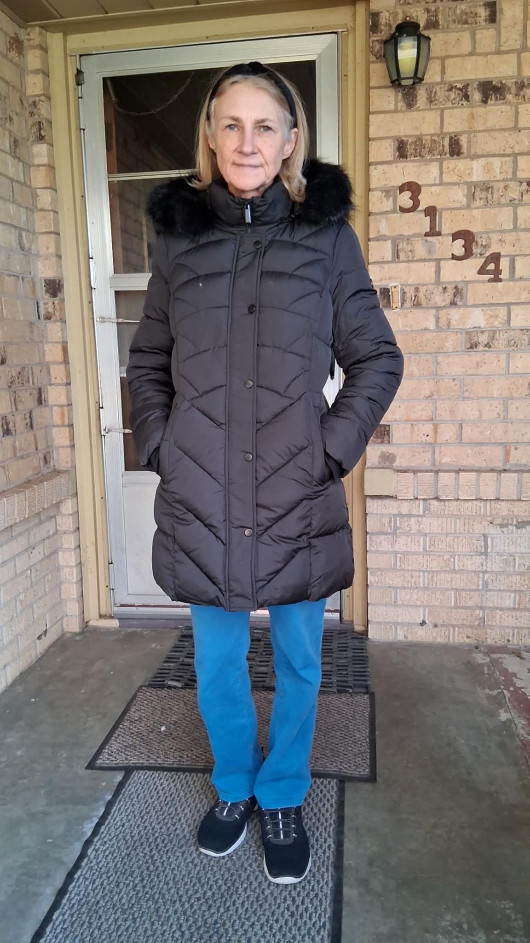 BINACL Women's Winter Warm Thicken Long Outwear Pockets Coat Parka Jacket XS-3XL customer photo 1