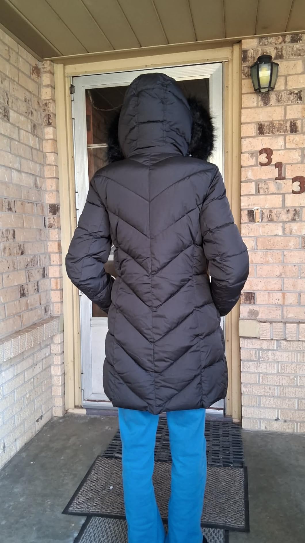 BINACL Women's Winter Warm Thicken Long Outwear Pockets Coat Parka Jacket XS-3XL customer photo 2