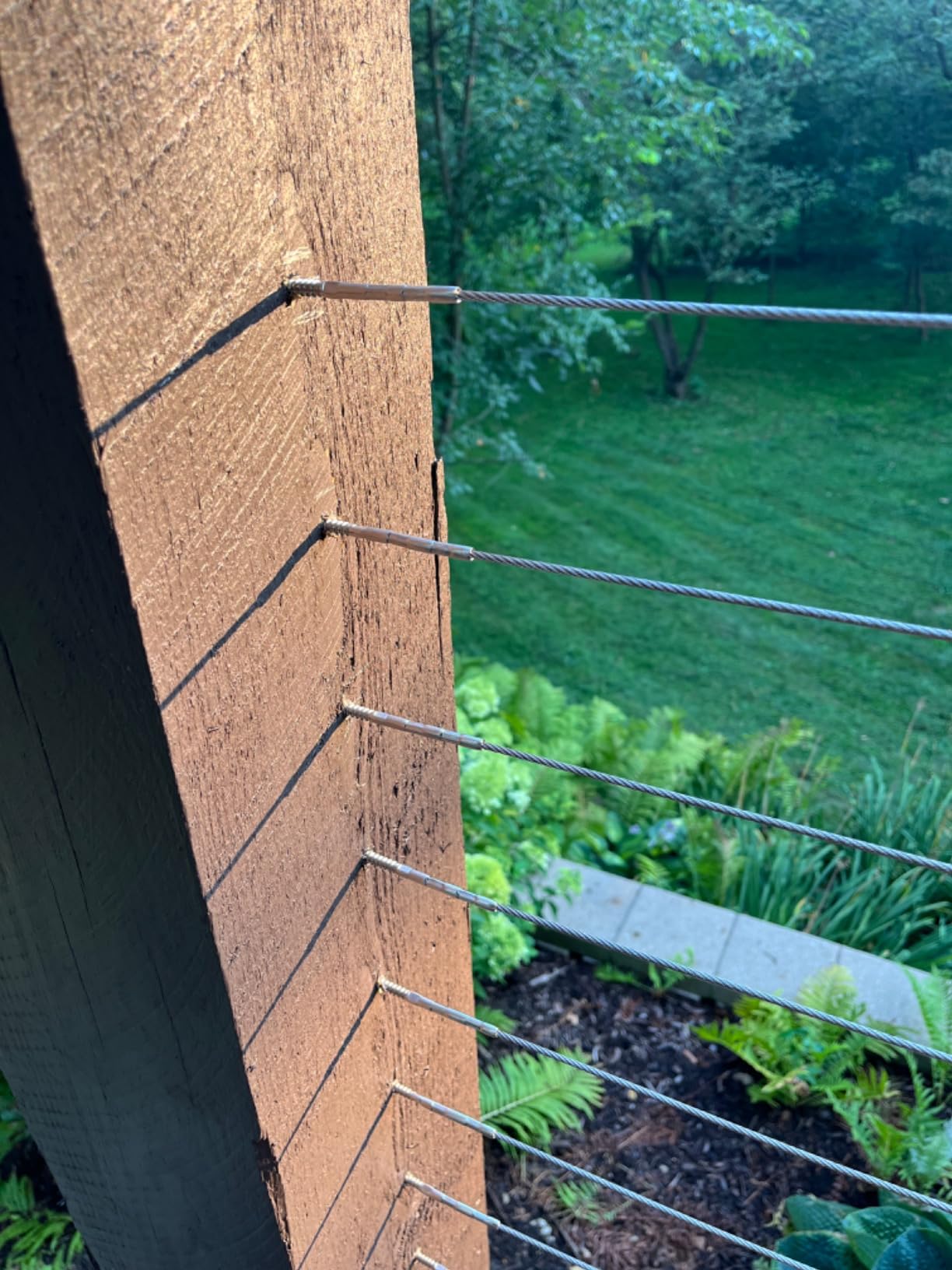 1000FT 1/8 T316 Stainless Steel Cable for Deck Railing, 7x7 Aircraft Wire Rope, Premium Balustrade Kit with Cutter, DIY Stair & Porch Cable System customer photo 2