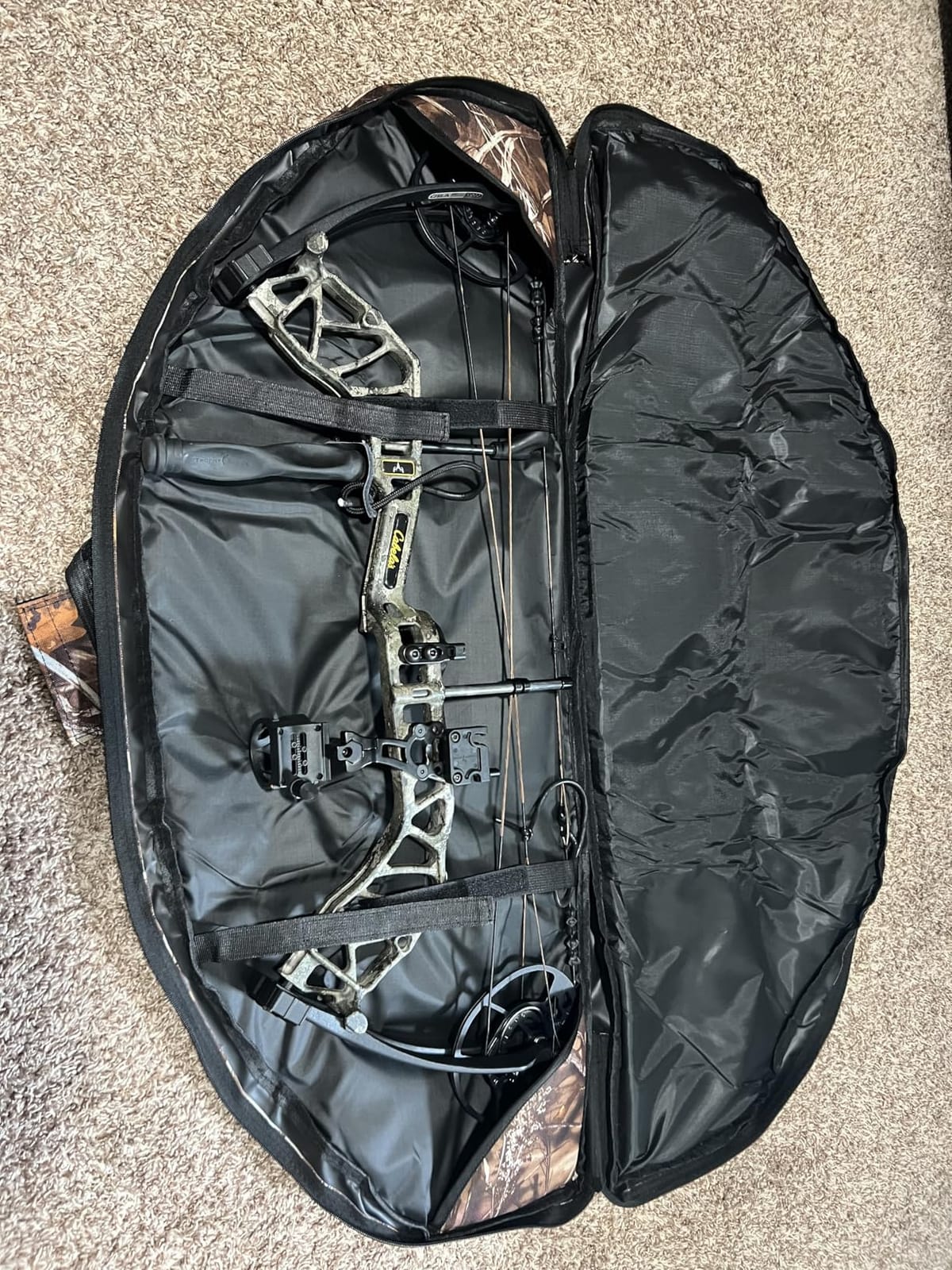 LWANO Compound Bow Case Soft Light-Weight Bow Bag with Arrow Pocket and Backpack Straps customer photo 1