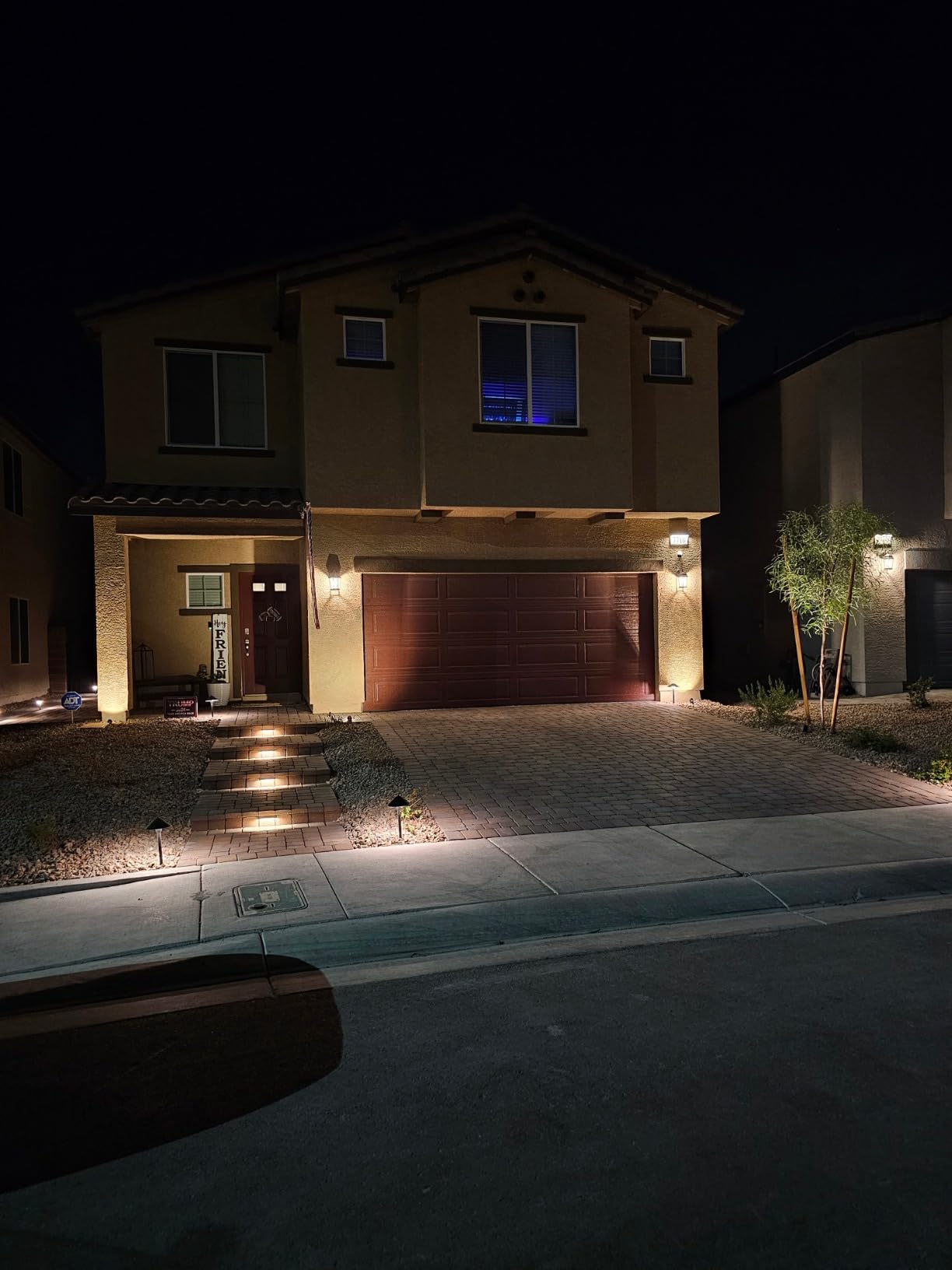SUNVIE LED Low Voltage Landscape Lighting 12V Landscape Lighting Kit with Connectors, Low Voltage Pathway Lights with Spotlights Aluminum Pathway Lights Wired Waterproof for Patio Yard Garden, 12 Pack customer photo 2