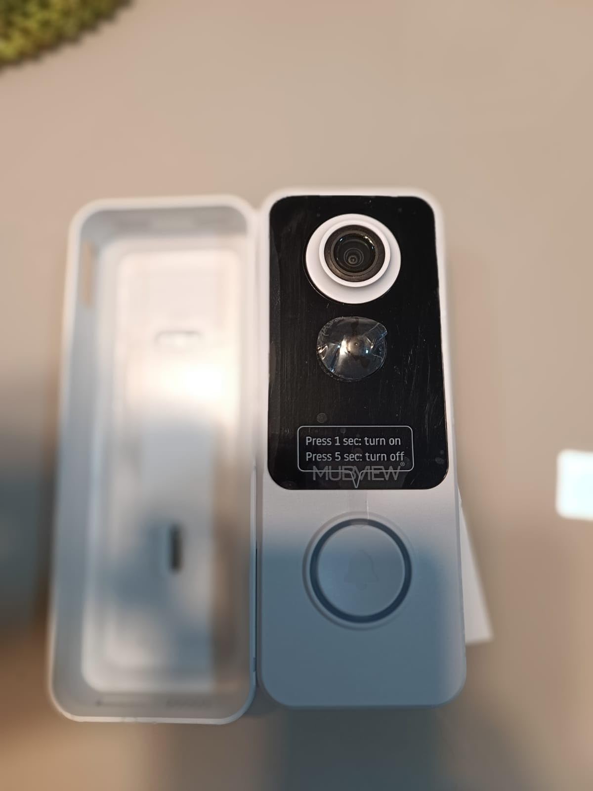 MUBVIEW Wireless Video Doorbell Camera with Chime, No Subscription, 1080p customer photo 2
