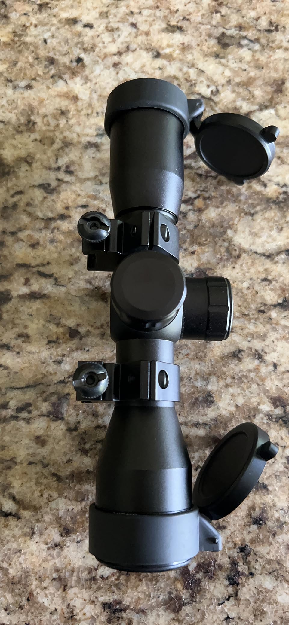 CVLIFE 4x32 Crossbow Scope, Red Green Illuminated Compact Crossbow Scopes for Hunting 20-100 Yards, Circles and Rangefinder Etched Glass Reticle Optic customer photo 2