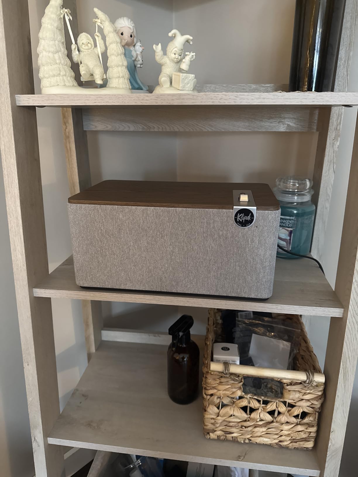 Klipsch The Three Plus Premium Bluetooth Speaker System, Turntable Ready with Phono/RCA Inputs, Bluetooth 5.3 with Up to 40 ft. of Distance, Matte Black customer photo 1