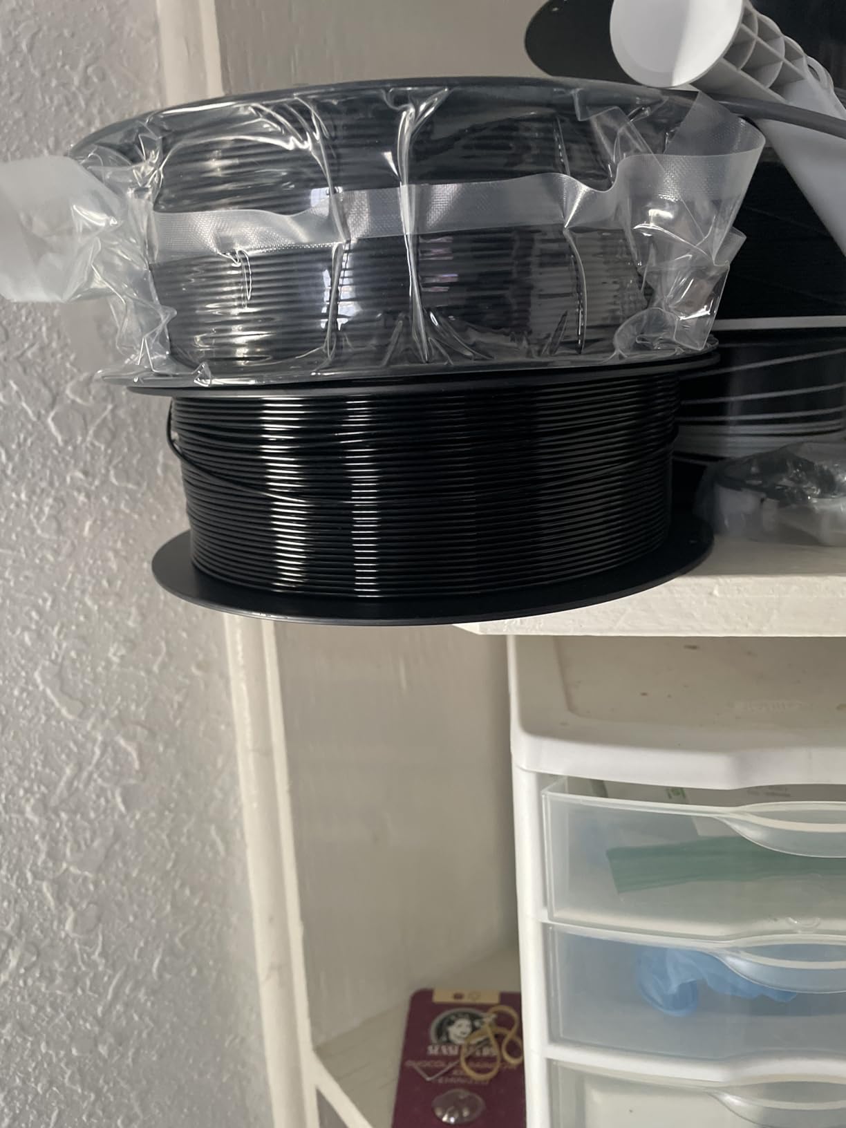 Creality TPU 95A Flexible 3D Printer Filament 1.75mm, 1kg Black customer photo 1