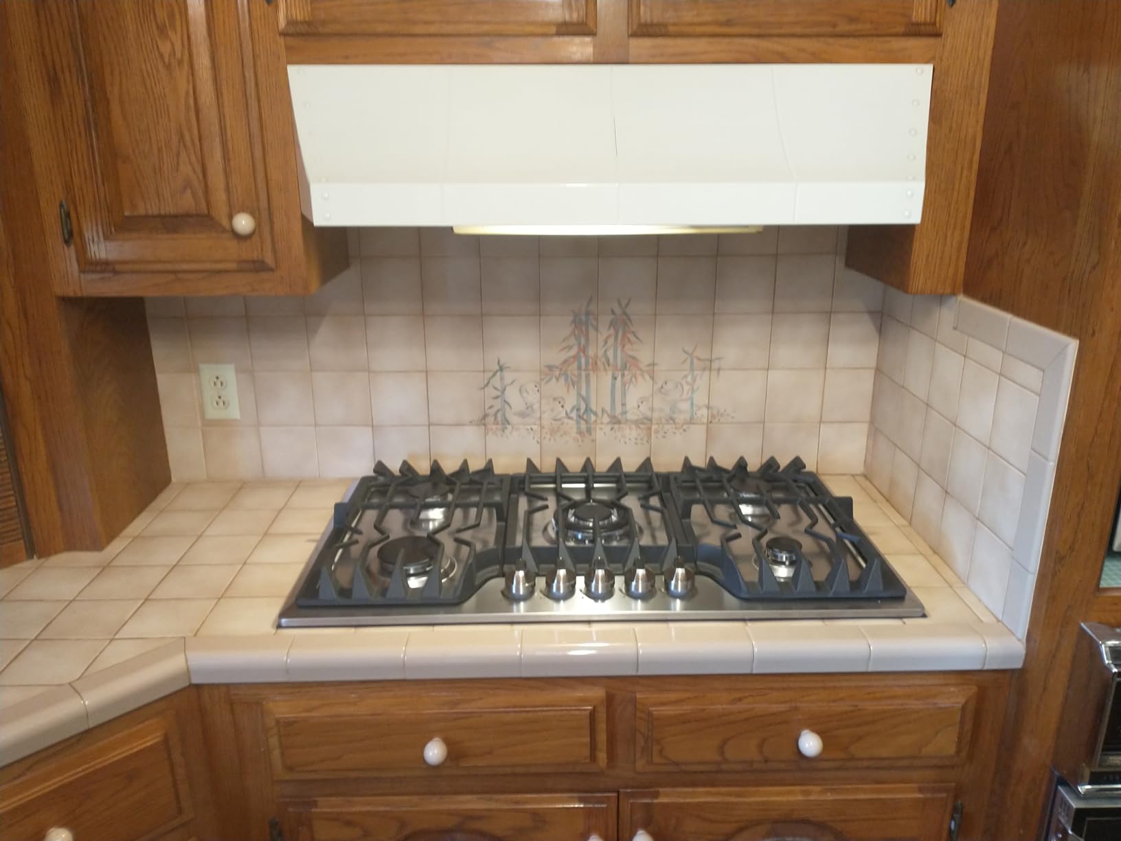 TOPWISH 36 Inch Gas Cooktop, Propane Stove Top with 5 ITALY SABAF Burners customer photo 1
