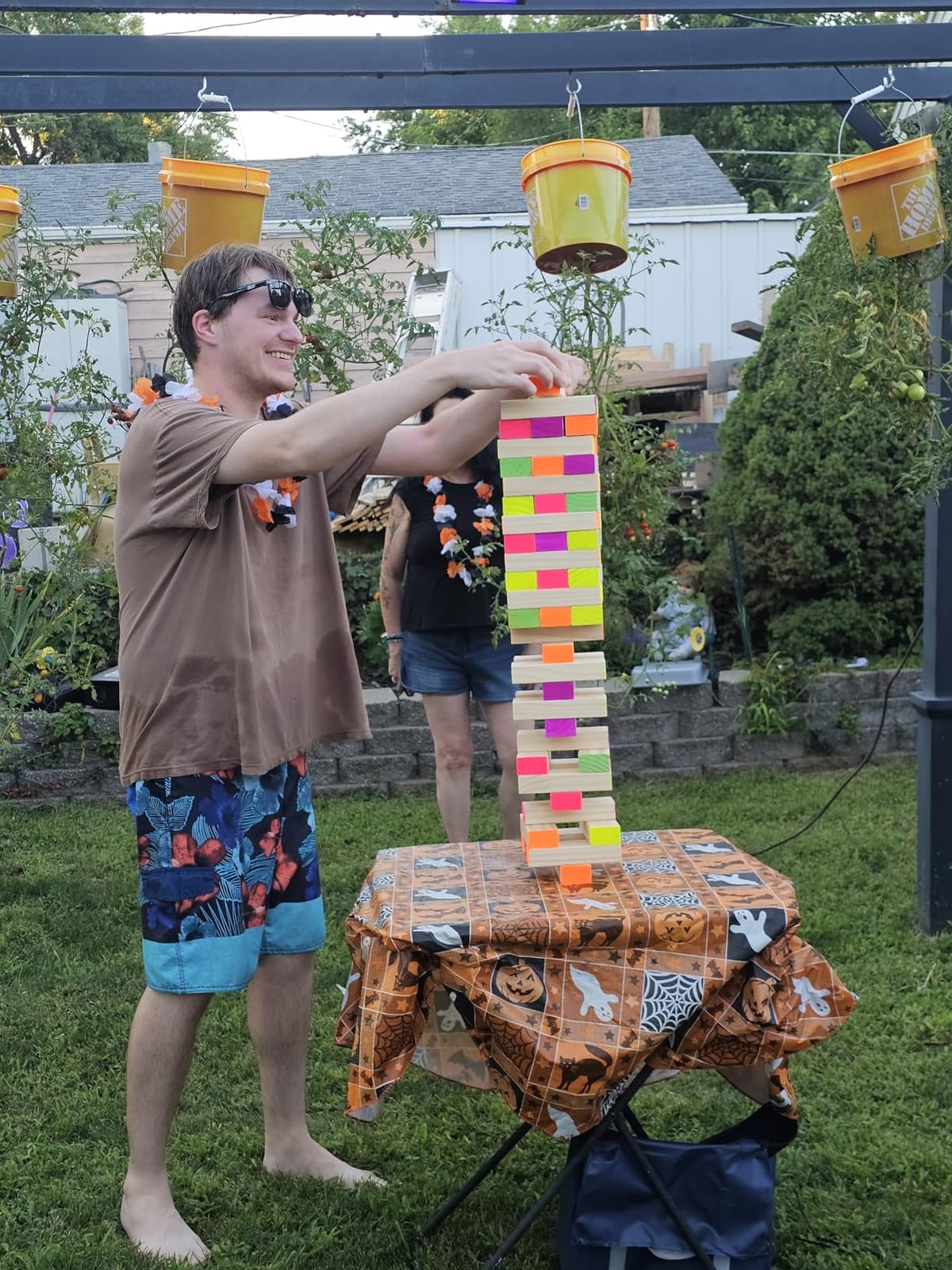 Megwoz XL Size Tumble Tower 57 Blocks Up to 5FT in&Outdoor Games for Family customer photo 2