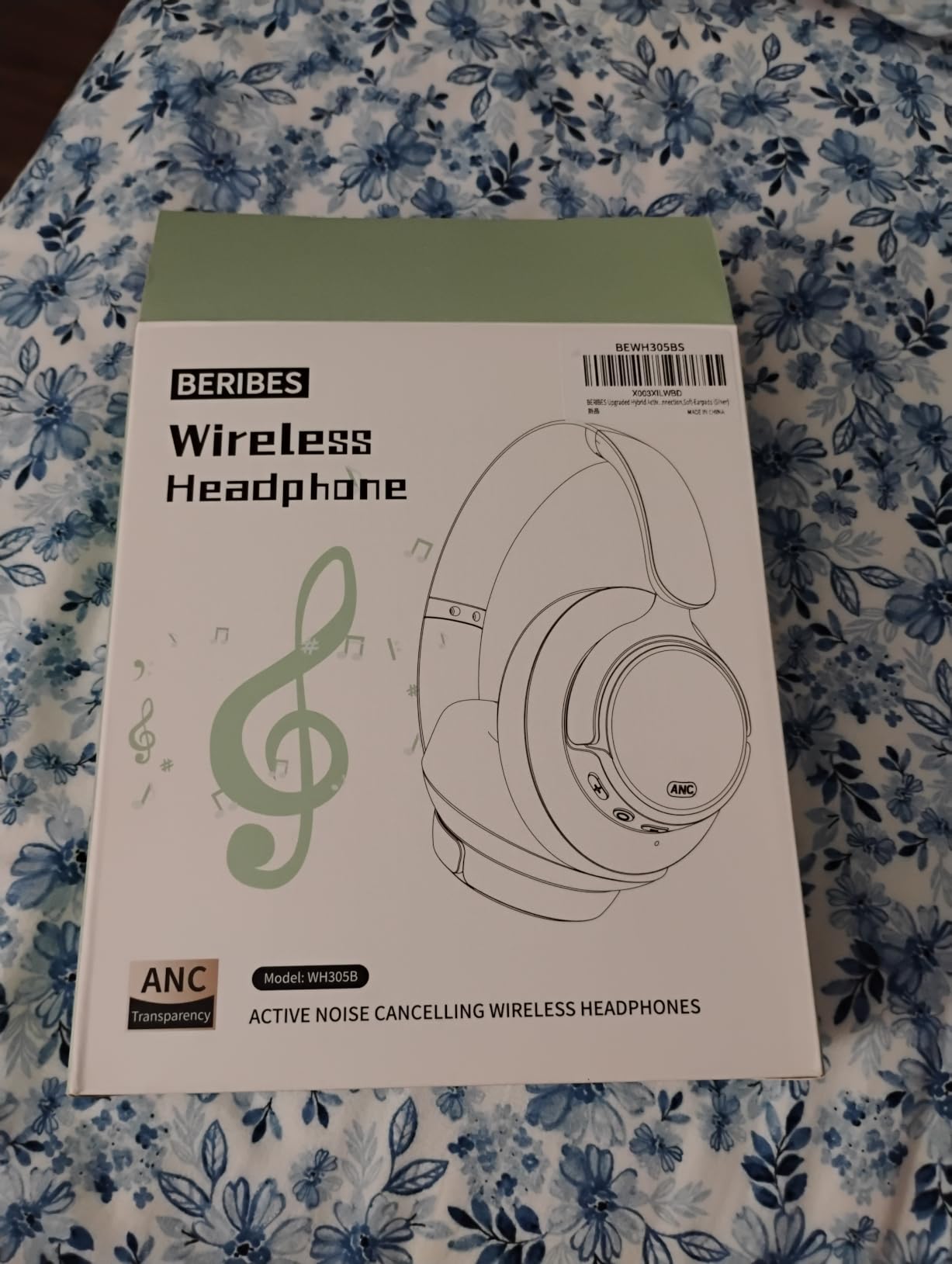 BERIBES Hybrid Active Noise Cancelling Headphones Wireless Over Ear 70Hours customer photo 1