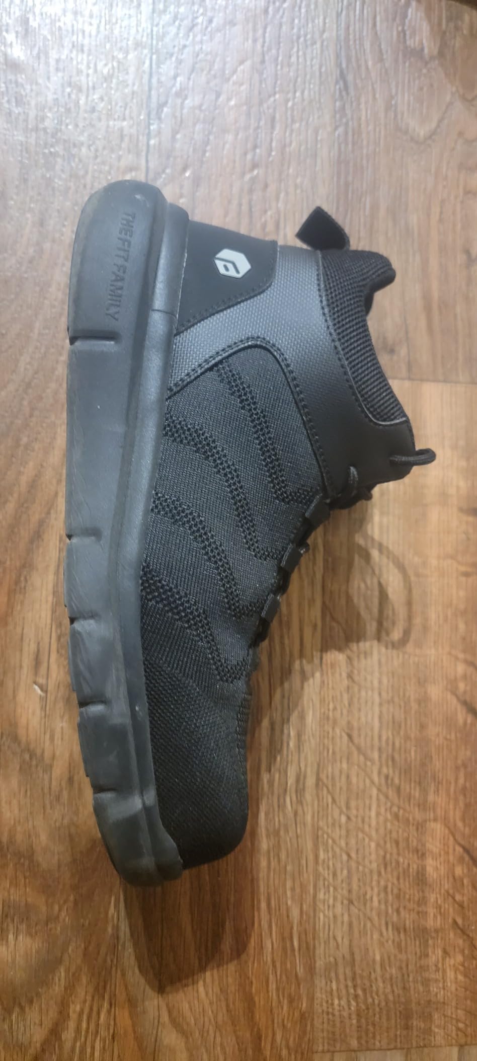 FitVille Extra Wide Work Boots for Men Composite Steel Toe Safety Boots High Top Work Shoes for Men customer photo 1