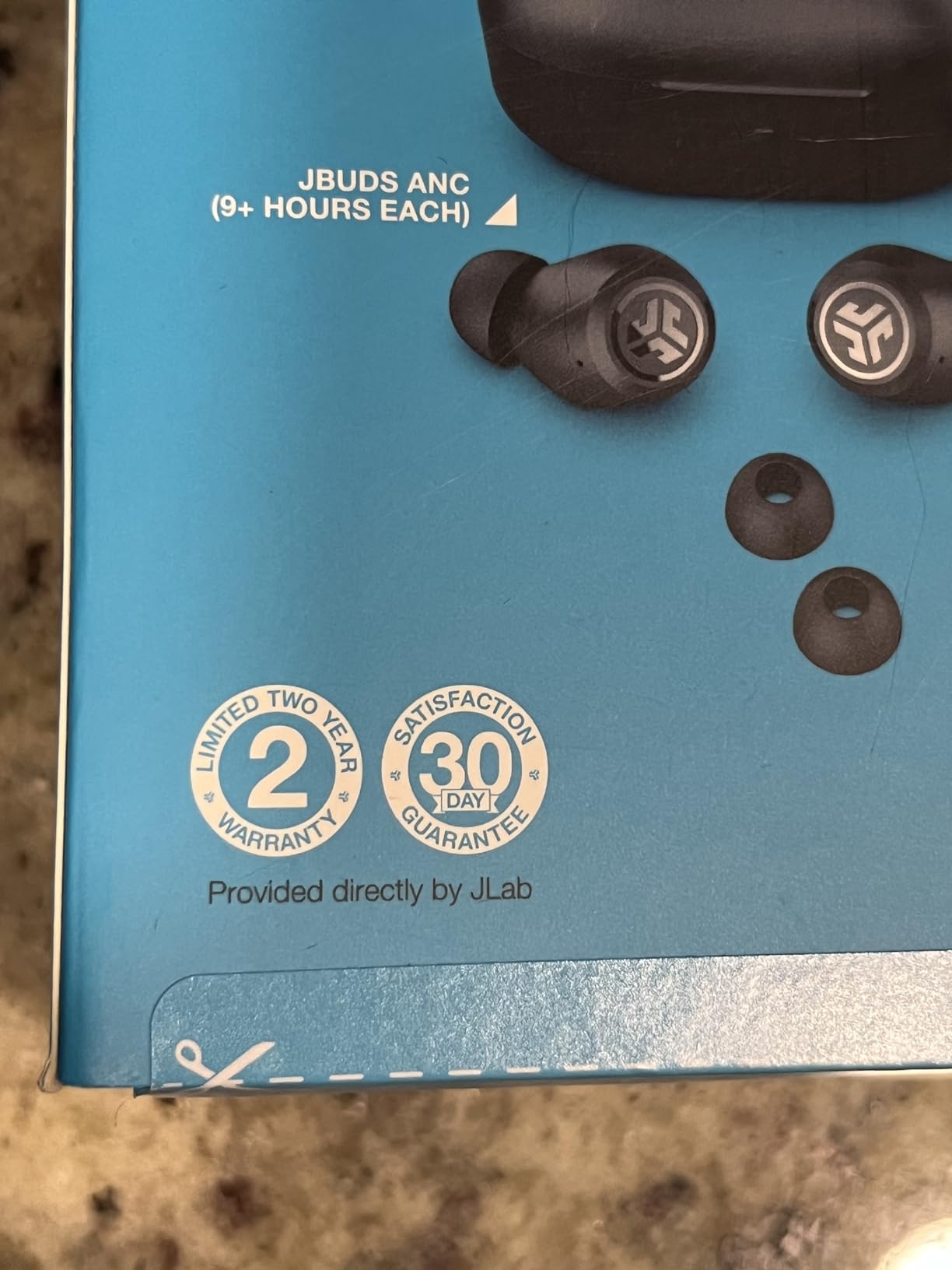 JLab JBuds ANC 3, True Wireless Earbuds, Active Noise Cancelling, Multipoint Connect, Google Fast Pair, Black customer photo 1