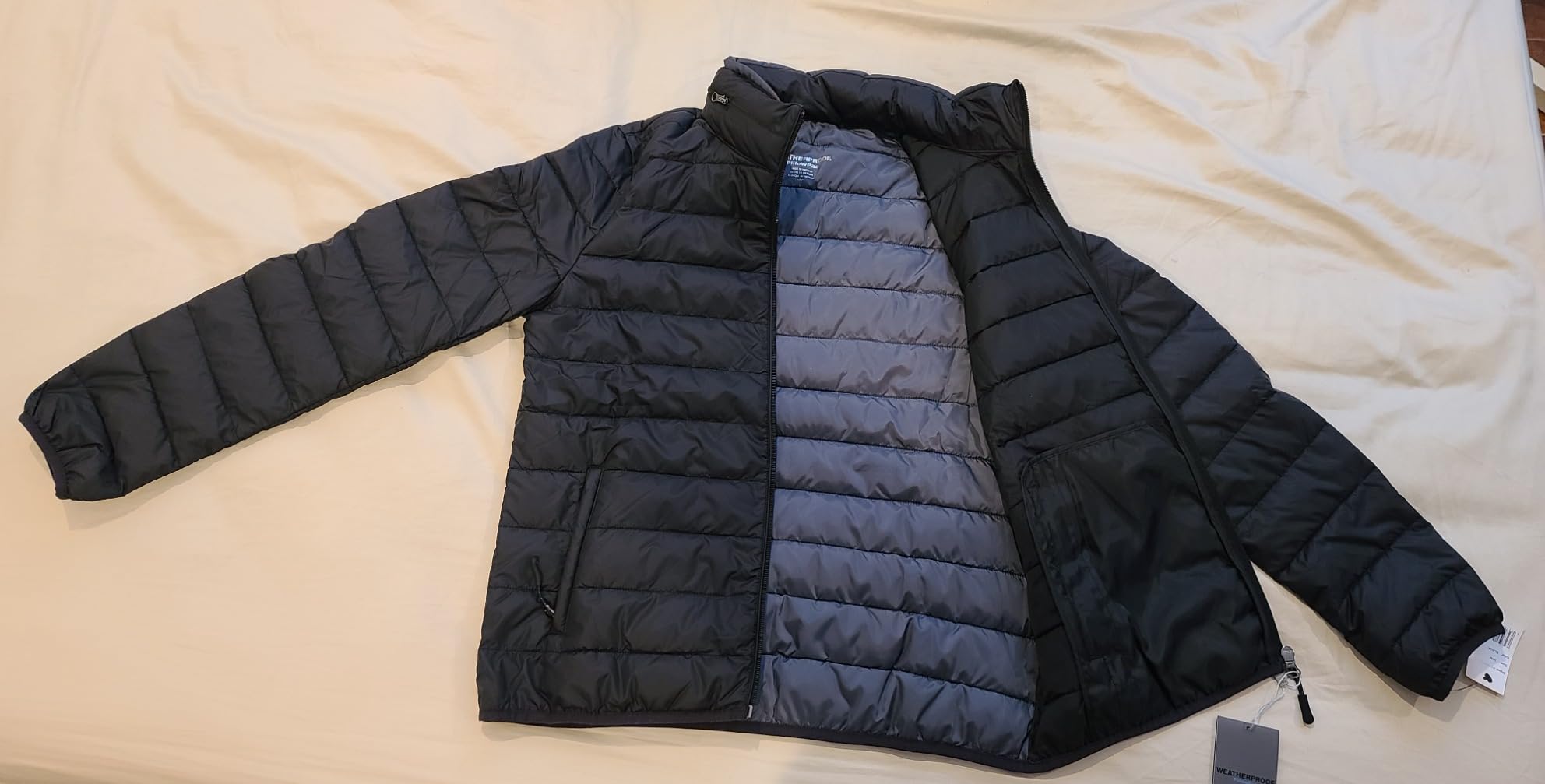 Weatherproof Womens Puffer Jackets - Packable Travel Neck Pillow Alternative Down Puffer Jacket Women (S-XXL) customer photo 2