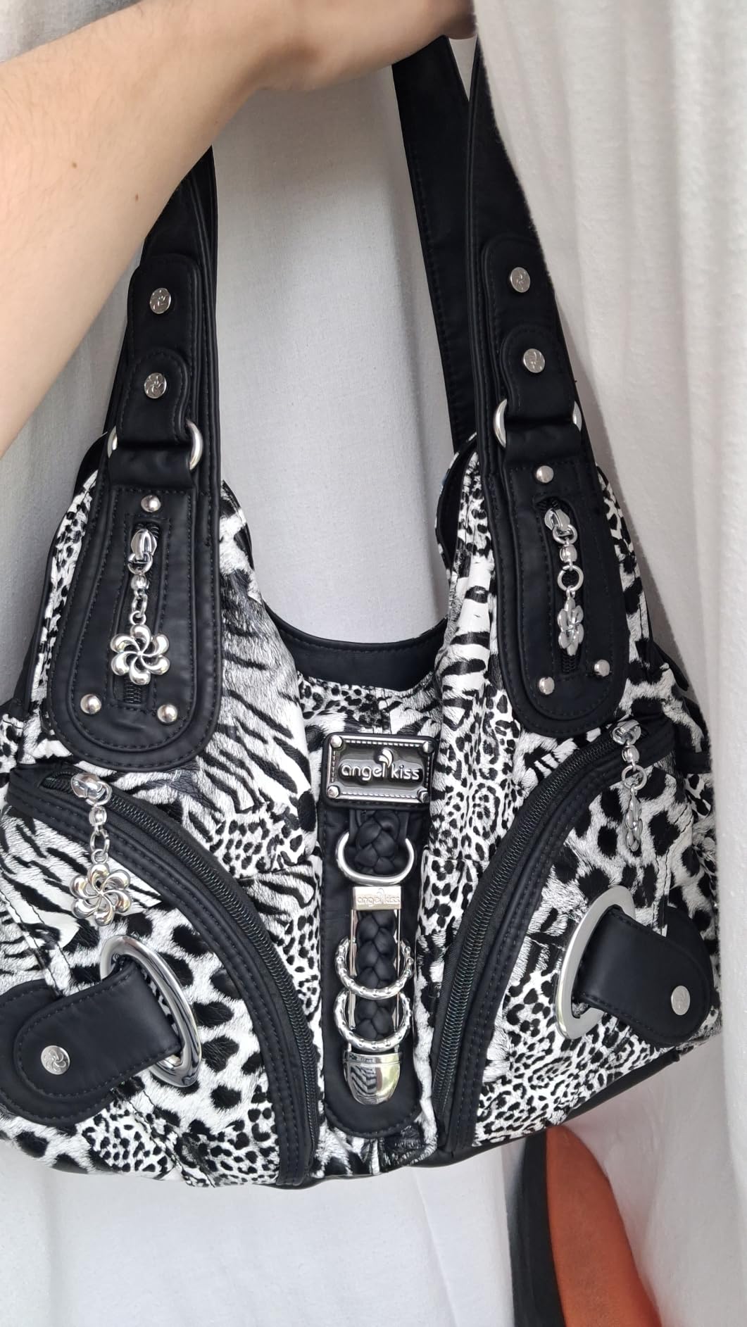 Angelkiss Hobo Purses and handbags for Women Satchel Handbag Women Purses Large Daily Shoulder Bags customer photo 2