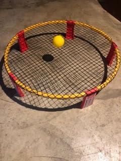 Outdoor Beach Ball Game Includes 3 Balls, Net and Carrying Bag -Roundnet Game Set for Adults, Kids, and Family - Perfect for Beach, Yard, Lawn, Backyard, and Park customer photo 1