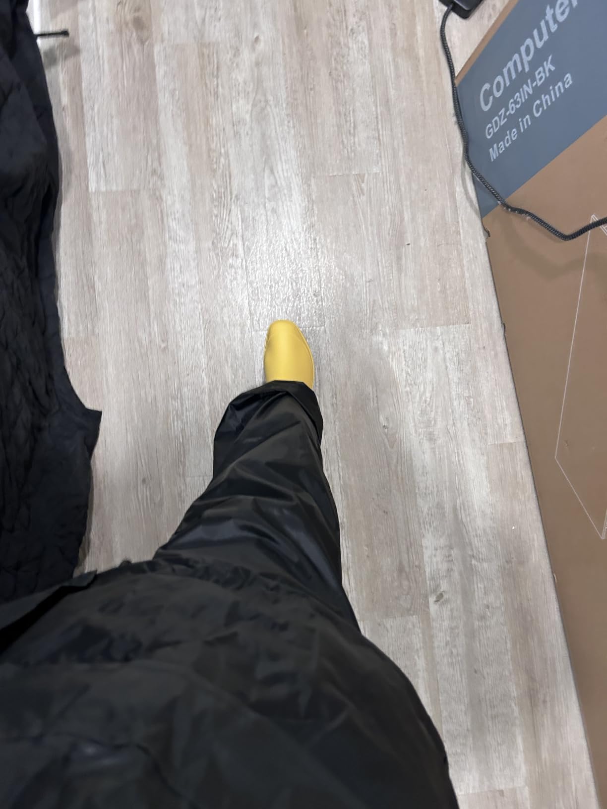 Women's Mid Calf Rain Boots Waterproof Fashion Garden Shoes Anti-slipping Rainboots For Women Comfortable Insole Light Rain Shoes customer photo 1